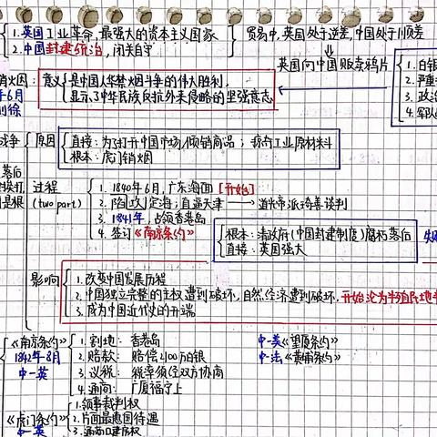 翠园东晓中学2024届1班优秀历史寒假作业