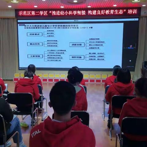 推进幼小科学衔接，构建良好教育生态