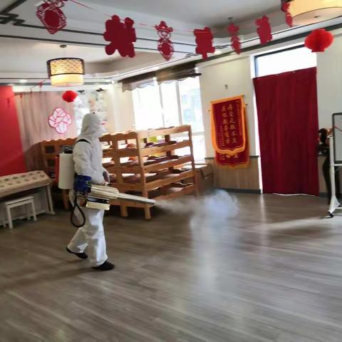 晨风国学幼儿园防疫消杀工作在行动