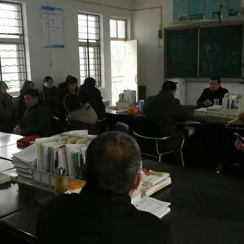 欢迎中心校领导对我校教学工作进行检查和指导