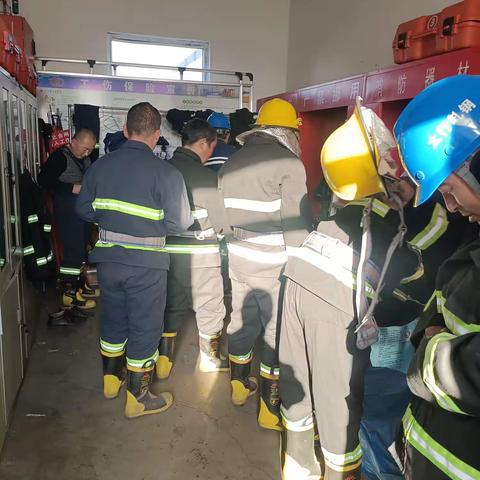 黎城太行钢铁有限公司轧钢厂消防应急演练