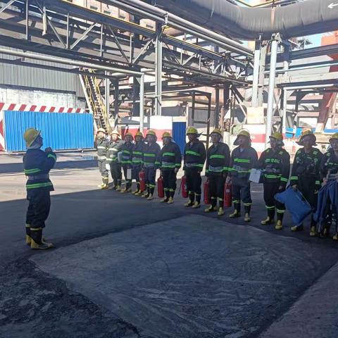 轧钢厂带钢车间加热炉煤气泄露应急演练