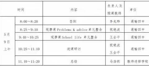 “课堂展风采，教研促成长”——2023年通榆县初中英语中心教研组中考总复习活动总结