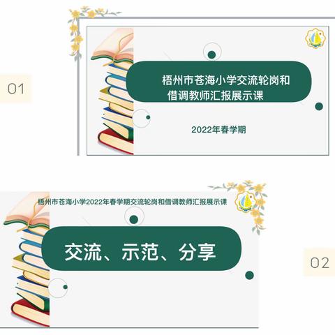 【党建引领】交流学习促提高——记梧州市苍海小学轮岗教师汇报交流课