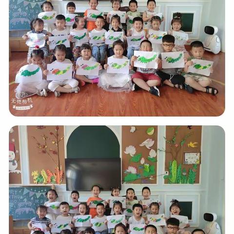 雅各布幼儿园剑桥A班～热爱绘画，快乐涂鸦之《毛毛虫》