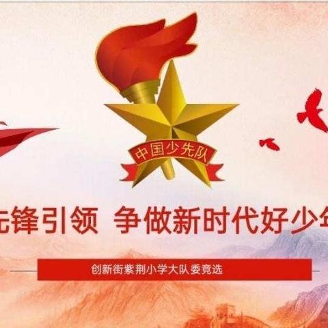 满“新”期待，创新街紫荆小学大队委招新啦！