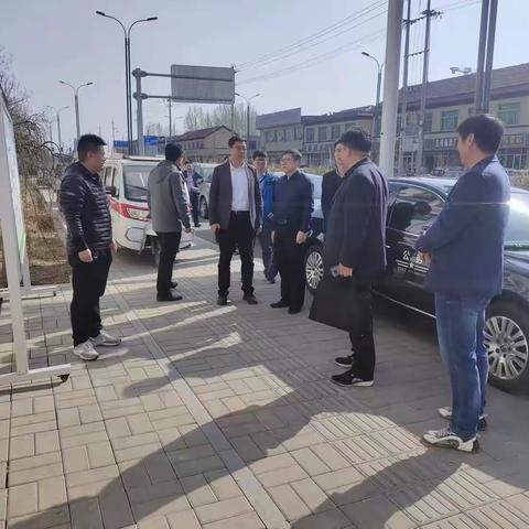 省市畜牧局领导来玉皇庙调研疫病防控工作