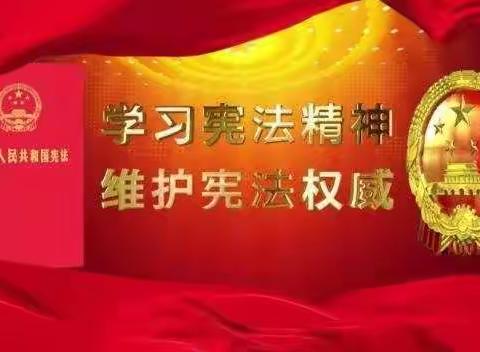 郭店镇陵岗完全小学学宪法、民法典、新冠疫情防控法律法规宣传学习