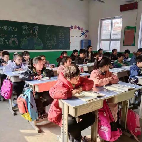 推门听课，以听促教——东张孟乡大屯小学“推门听课”活动