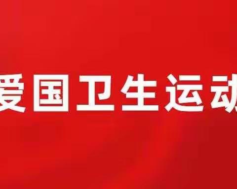 赵家蓬区中心幼儿园爱国卫生运动