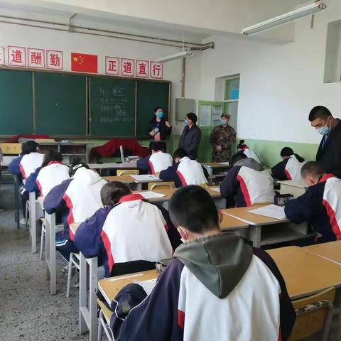 学练结合，备战中考——奇台农场中学疫情期间开展学考模拟考试