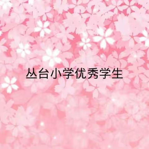 教学篇（七十九）春暖花开，优秀之花满园绽放——丛台小学线上学习优秀学生展评（一年级）