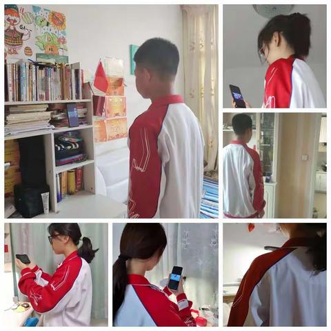 张家口一中北校区准高三年级暑假第三次线上“自律行稳，自律行远”主题升旗仪式