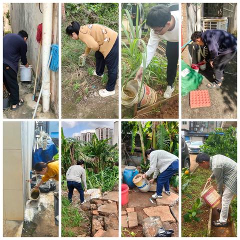 仙云社区联合海口市编办、美兰区政协持续开展爱国卫生运动