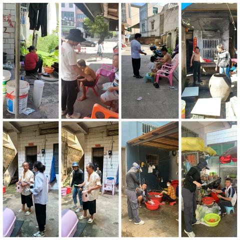 仙云社区持续开展翻盆倒罐工作