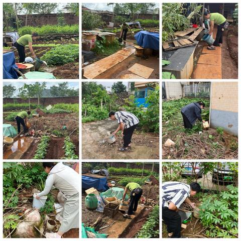 仙云社区联合海口市编办、美兰区政协持续开展爱国卫生运动