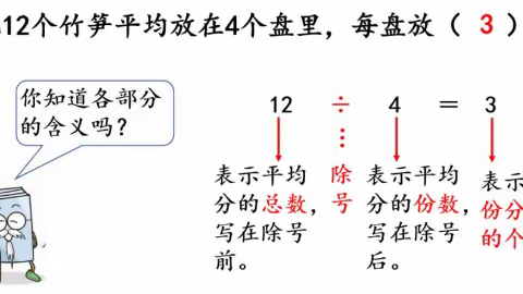 除法的初步认识二