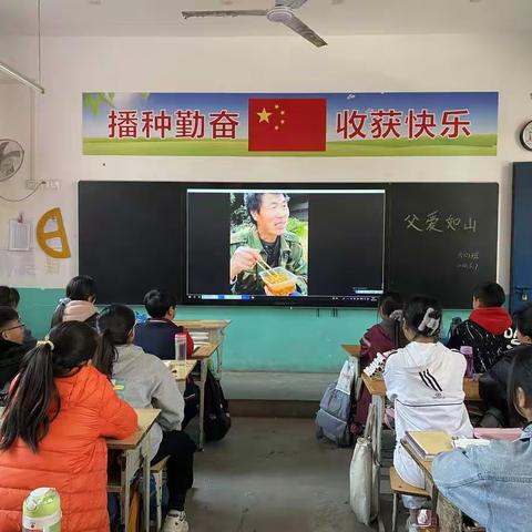 【父亲高架桥下的卧室】——堂街镇孔湾学校“父爱如山”主题班会