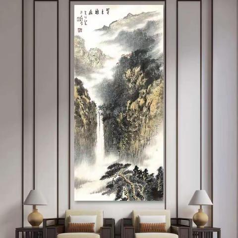 水不画湿，画山不画坚。盈尺之纸数寸管，便有江湖万里天。