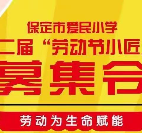 【🌻逐梦童行】❤保定市爱民小学第二届“劳动小匠人”活动评比，一7班班级评选结果❤