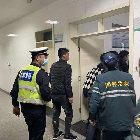 【我为群众办实事】鸡泽交警再次为危急病人开辟“生命通道”