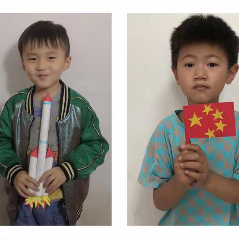 大风车幼儿园大一班国庆节手工