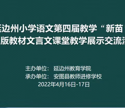 “新苗”线上展风采  携手教研共成长