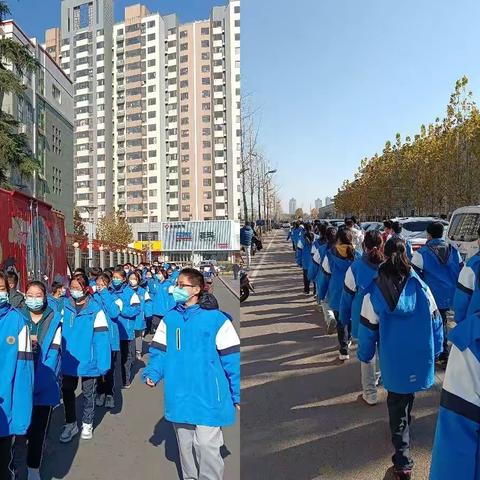 “创文明城市  做文明少年” ——东中学子在行动