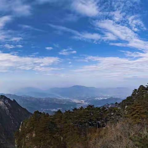 秋色绚烂大别山-高山美景