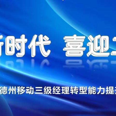 德州分公司举办三级经理转型领导力提升培训班