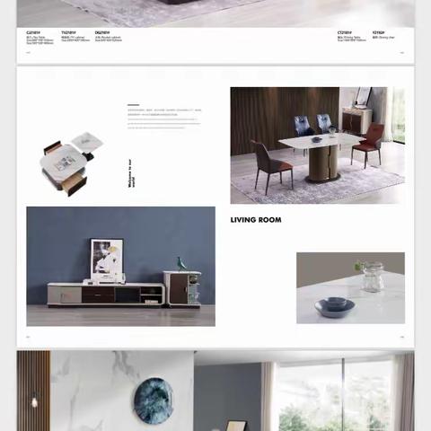 餐桌椅+茶几电视柜