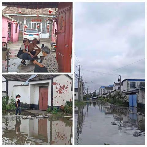 网格员雨后巡查暖人心