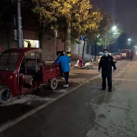 耿镇派出所护学岗