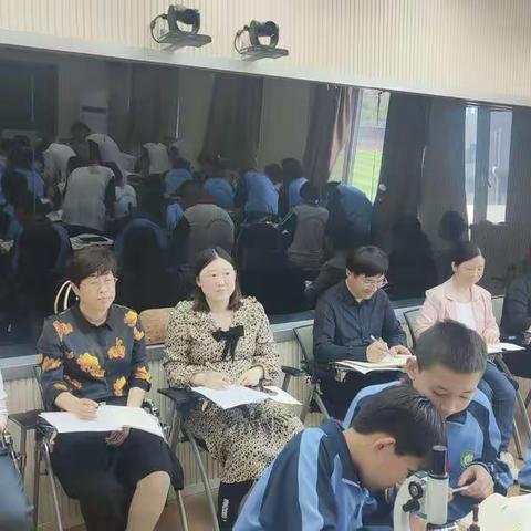 “聚焦双减 强课提质”——东营市育才学校与晨阳学校联合教研活动（生物篇）