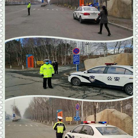 站好护学岗，市交警大队为职教师生保驾护航——桦甸市职教中心警校联动共筑校园安全防线