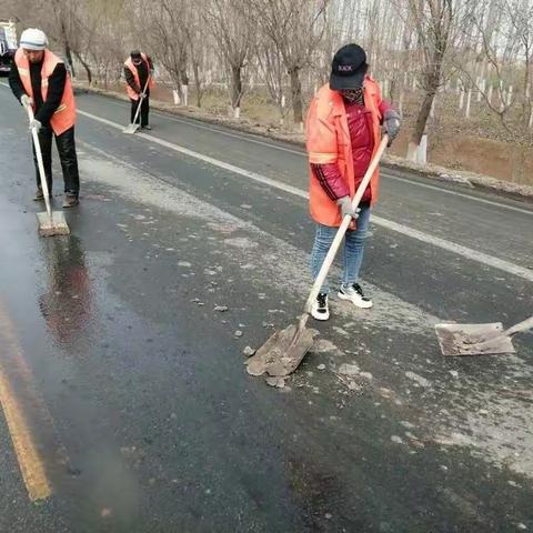 鸡泽县公路站对干线公路及桥梁日常隐患大排查