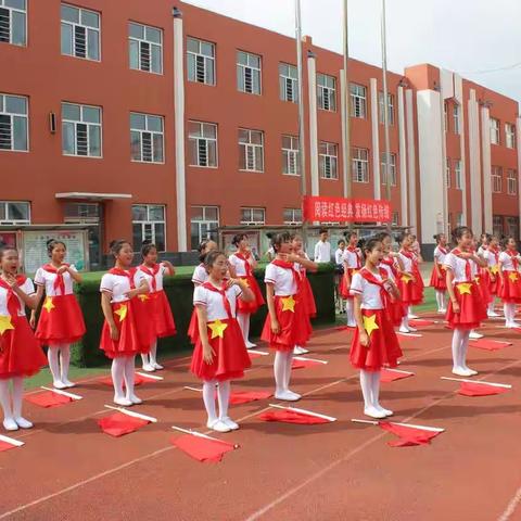 传承红色基因，喜迎建党百年——那吉屯第二小学第十届“语文节”展演活动