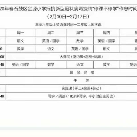 停课不停学，家校合力待花开