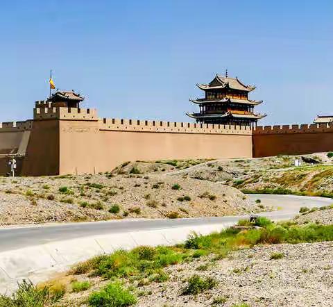 河西走廊行-3  东行，打卡嘉峪关、张掖七彩丹霞