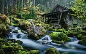 七律•和茂福兄山居听雨