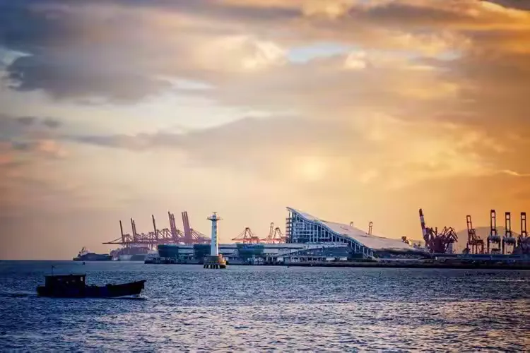 美丽的蛇口,我生活的地方。