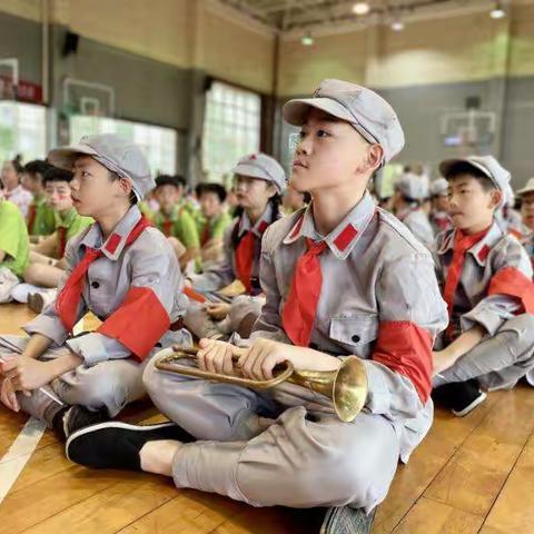 传承红色基因，唱响爱国旋律——博才阳光五年级组班级唱红歌比赛