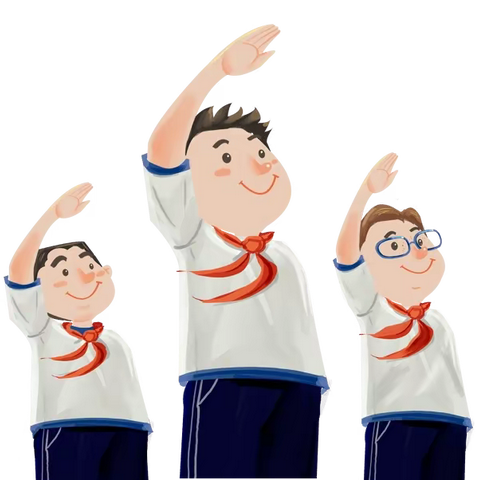 “喜迎二十大 我为队旗熠光辉”宽城县第二小学建队日主题活动