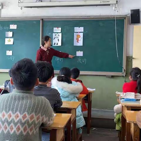 孔村小学  听课促成长