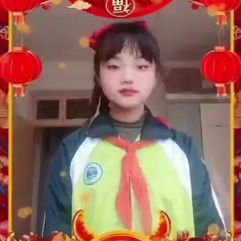 新一年，新的希望—莘县油田学校各中队少先队员春节？送祝福