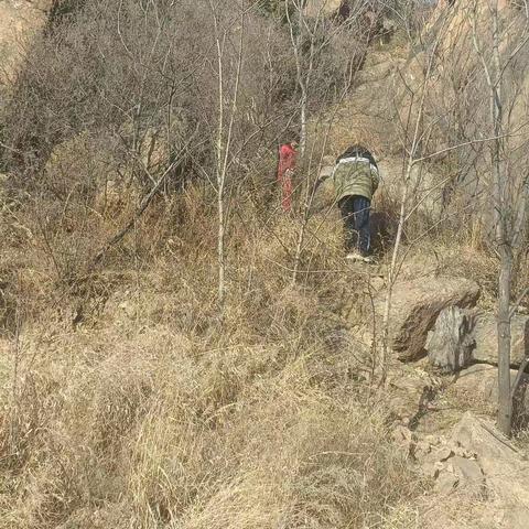 初登驴山天湛蓝