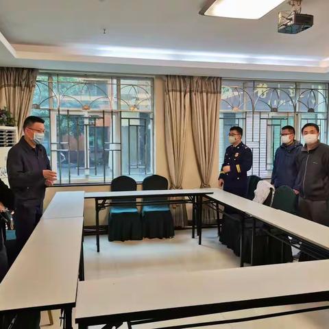 区委常委徐超一行到新港街道开展安全隐患检查
