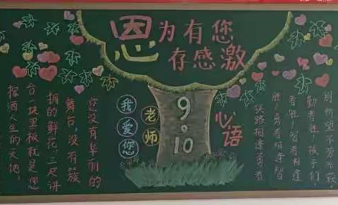 小小感恩心 浓浓师生情——新华路小学三七班祝全体教师节日快乐