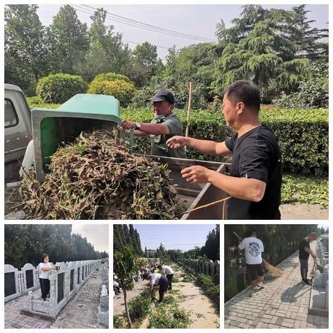 烈日当空，酷暑难耐——峰峰矿区贺兰山公墓职工依旧坚守在殡葬服务第一线