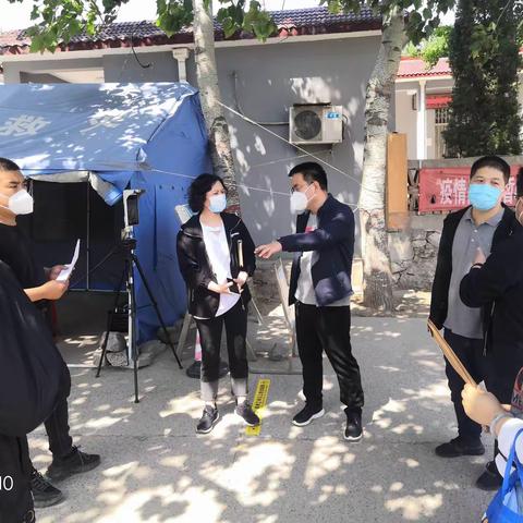 市民政局督导组到区殡仪馆检查疫情防控工作